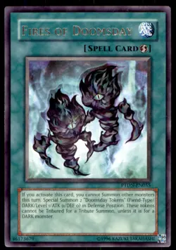 Yu-Gi-Oh! FIRES OF DOOMSDAY #PTDN-EN055 Near Mint - Image 1