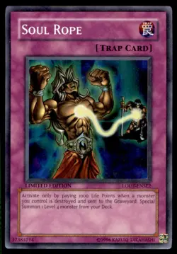 Yu-Gi-Oh! Soul Rope #LODT-ENSE2 Near Mint - Image 1