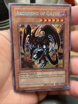 Archfiend of Gilfer Starlight Rare RP02-EN094 NM +Bonus (SEE PICS) FREE SHIPPING - Image 1