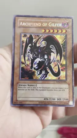 Archfiend of Gilfer Starlight Rare RP02-EN094 NM +Bonus (SEE PICS) FREE SHIPPING - Image 2