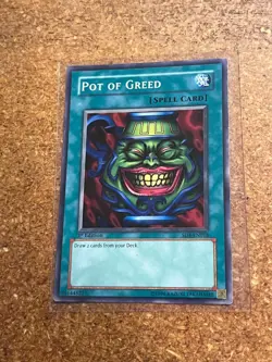 Yu-Gi-Oh Cards # SD4-En018 Pot Of Greed - Image 1