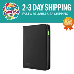 Durable Black Trading Card Binder with 20 Pages - Ideal for Collectors & Players - Image 1