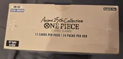 One Piece Anime 25th Collection EB-02 Booster Box 2025 Sealed English - Image 4