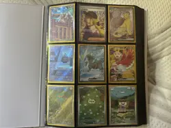 Pokemon Card Collection with binder - Image 1