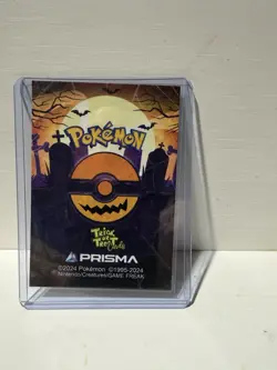 Pokemon PRISMA Gholdengo Trick or Treat Cards 141 Full Art Holo English 2024 - Image 2