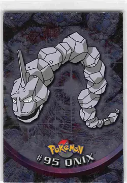 Onix #95 - Topps Chrome Trading Cards Series 2 Pokemon MP - Image 1
