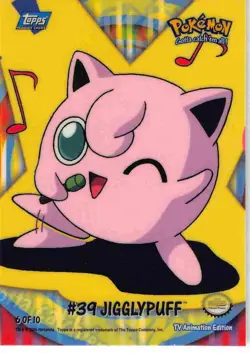 Jigglypuff #166 - Topps Trading Cards Series 2 Pokemon MP - Image 1