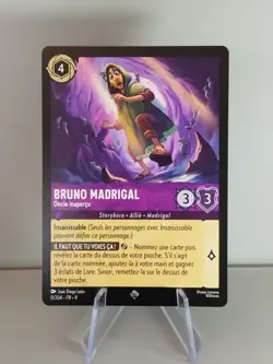 LORCANA FR Card - Chapter 9 0/204 Bruno Madrigal - Super rare New - Image 1