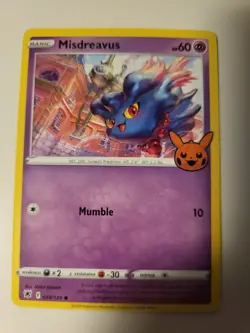 Pokemon TCG Halloween Trick Or Trade Misdreavus card - Image 1