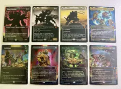 MTG TMNT 8 Card Borderless Lot: Super Shredder (M 0217), Dark Ritual (P 0131) + - Image 1