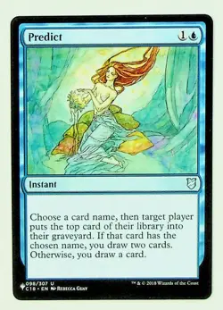 Predict - Commander 2018 Regular Card - Image 1