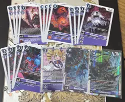 Digimon Card Game Core Deck Dullahamon Violet Inboots BT23 Playsets (28 Cards) - Image 1