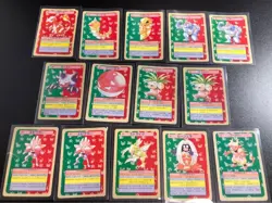 Vintage Japanese Pokemon TopSun Blue Back Cards Collection Lot 26 - Image 1