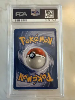1999 Pokemon Game Gyarados Holo Card #6 PSA 9 - Image 2
