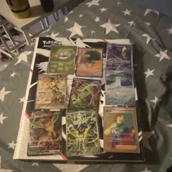 Pokemon Crown Zenith Holo/Foil Full Art Card Lot - 8 Cards, Mewtwo VSTAR - Image 1