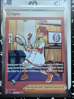 Pokemon TCG Crispin Trainer Prismatic Evolutions Card 171/131 - Image 1
