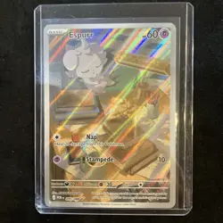 Espurr 095/088 – Perfect Order Illustration Rare Holo Pokemon Card NM/M - Image 1