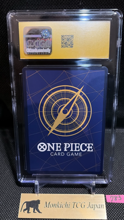 CGC PRISTINE 10 Onepiece Card Monkey D. Luffy P P-001 p Promo Japanese TCG NM① - Image 2