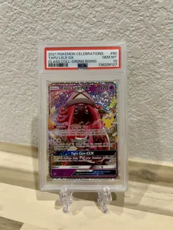 Pokemon Celebrations Classic Collection Tapu Lele GX Card 60/145 PSA 10 - Image 1