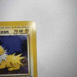 Pokemon TCG Light Jolteon Neo Destiny Card 48/105 Regular LP - Image 4