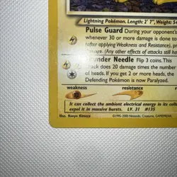 Pokemon TCG Light Jolteon Neo Destiny Card 48/105 Regular LP - Image 5