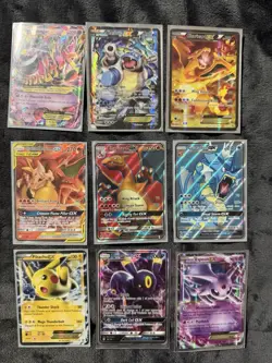 Pokemon TCG GX EX V VMAX Full Art Secret Holo Promo Collection (62 cards) - Image 1