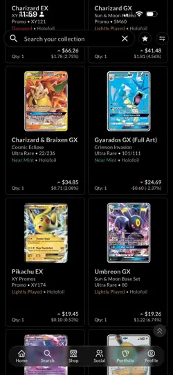 Pokemon TCG GX EX V VMAX Full Art Secret Holo Promo Collection (62 cards) - Image 3