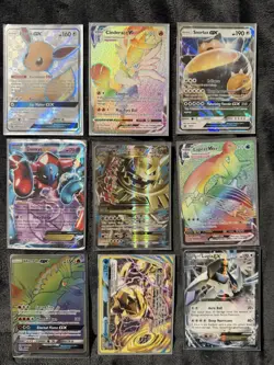 Pokemon TCG GX EX V VMAX Full Art Secret Holo Promo Collection (62 cards) - Image 4