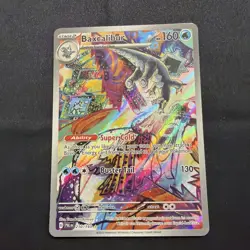 Pokemon TCG Paldea Evolved Baxcalibur #210/193 Illustration Rare Card NM - Image 1