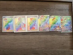 Pokemon TCG Rainbow Rare Full Art Card Collection - Image 2