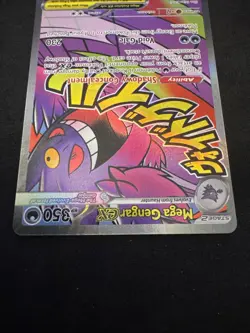 Mega Gengar EX Full Art Holo Pokemon Card 269/217 350HP ASC Set - Image 5