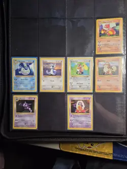 Pokemon TCG Partial Card Lot Base Set Shadowless - Image 1