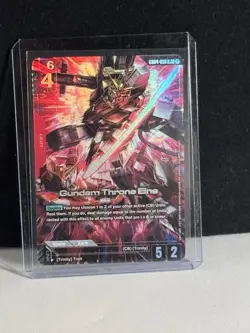 Gundam Throne Eins GD04-036 R + Phantom Aria Gundam Card Game - Image 1