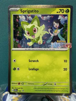 Sprigatito #191 SV: Scarlet & Violet Promo Cards NM 2711 - Image 1