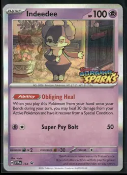 Indeedee - 154 Holo - Pokemon TCG SV: Scarlet & Violet Promo Cards - Image 1
