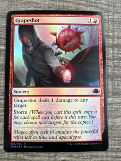 MTG Grapeshot FOIL Dominaria Remastered Common - Image 1
