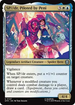 SP//dr, Piloted by Peni - Foil x1 - Marvel's Spider-Man - NM-Mint, English - Mar - Image 1