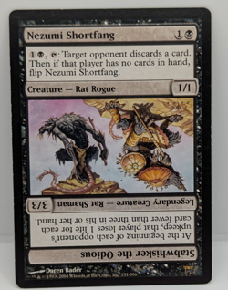 Nezumi Shortfang Stabwhisker the Odious Champions of Kamigawa Regular LP MTG - Image 1