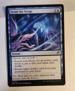 2x Scour for Scrap #73- MTG Edge of Eternities NM - Image 1