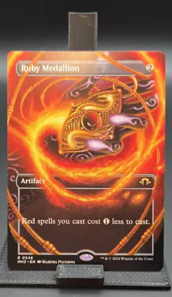 Ruby Medallion (Borderless) Modern Horizons 3 Regular - Image 1