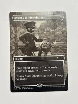Swords to Plowshares Secret Lair Showdown Magic the Gathering MTG - Image 1