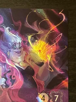 Disney Lorcana - Ursula - Sea Witch Queen Enchanted Ursula's Return 208/204 Nm - Image 3