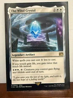 MTG The Wind Crystal Final Fantasy Regular - Image 1
