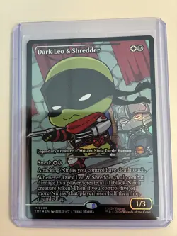 MtG - Teenage Mutant Ninja Turtles - Dark Leo & Shredder (Showcase) - Foil - Image 1