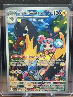 Iono's Kilowattrel 163/159 Full Art Holo Sv09: Journey Together Pokemon TCG - NM - Image 1