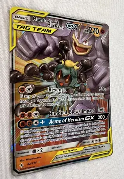 Pokemon TCG Marshadow Machamp-GX 82/214 Unbroken Bonds Holo NM - Image 2