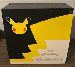 Empty Pokemon Center Celebrations 25th Elite Trainer Box ETB No Packs No Promo - Image 1