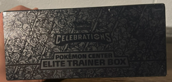 Empty Pokemon Center Celebrations 25th Elite Trainer Box ETB No Packs No Promo - Image 4