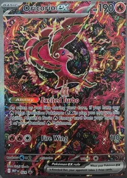 Pokemon Oricorio EX 024 Me: Mega Evolution Promo Holo Basic Promo English - Image 1