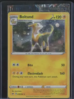 2020 Pokemon #076 Boltund 3 Card Sealed Promo Pack - Image 1